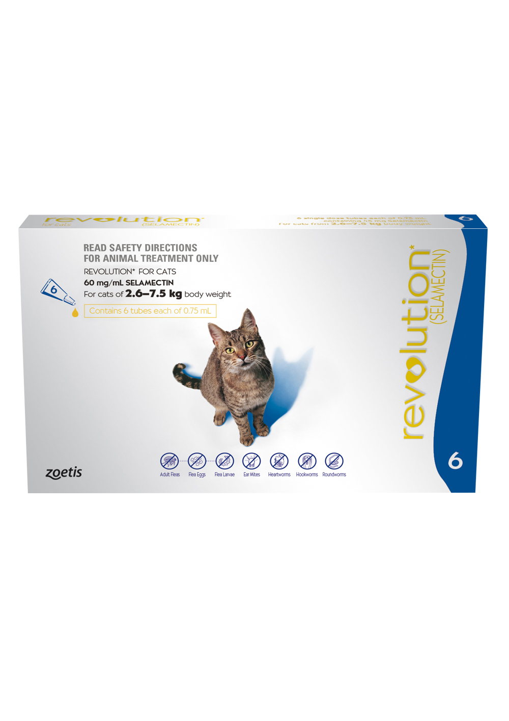 2 Revolution Spot-On 1 Ampoul For Cats - Image 1