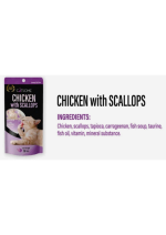 CATSOME Creamy Cat Stick Chicken With Scallops 75g (5 sticks/pack) - Image 2