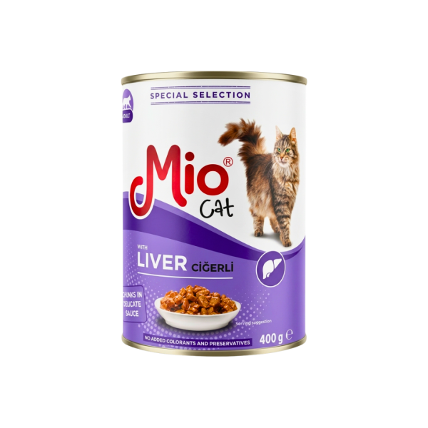 MIO CAT ADULT LIVER 400G