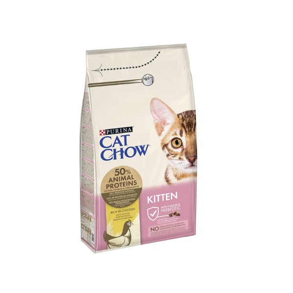 PURINA CAT CHOW  KITTEN RICH IN CHICKEN 1.5 KG