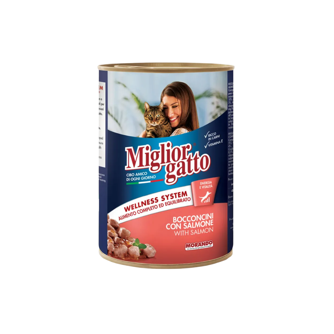 mi salmon Miglior gatto Salmone 400g - Image 1