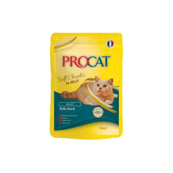 PRO CAT ADULT DUCK 100G