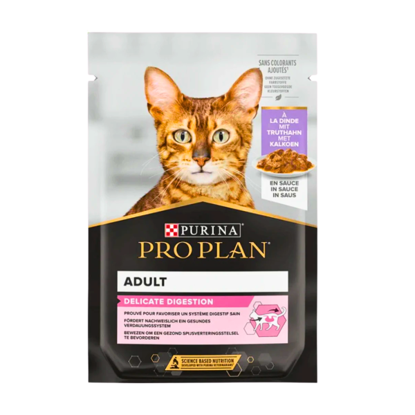 PRO PLAN DELICATE NUTRI ADULT TURKEY 85G