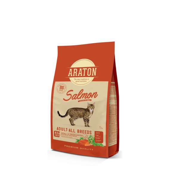 ARATON CAT ADULT SALMON  1.5KG