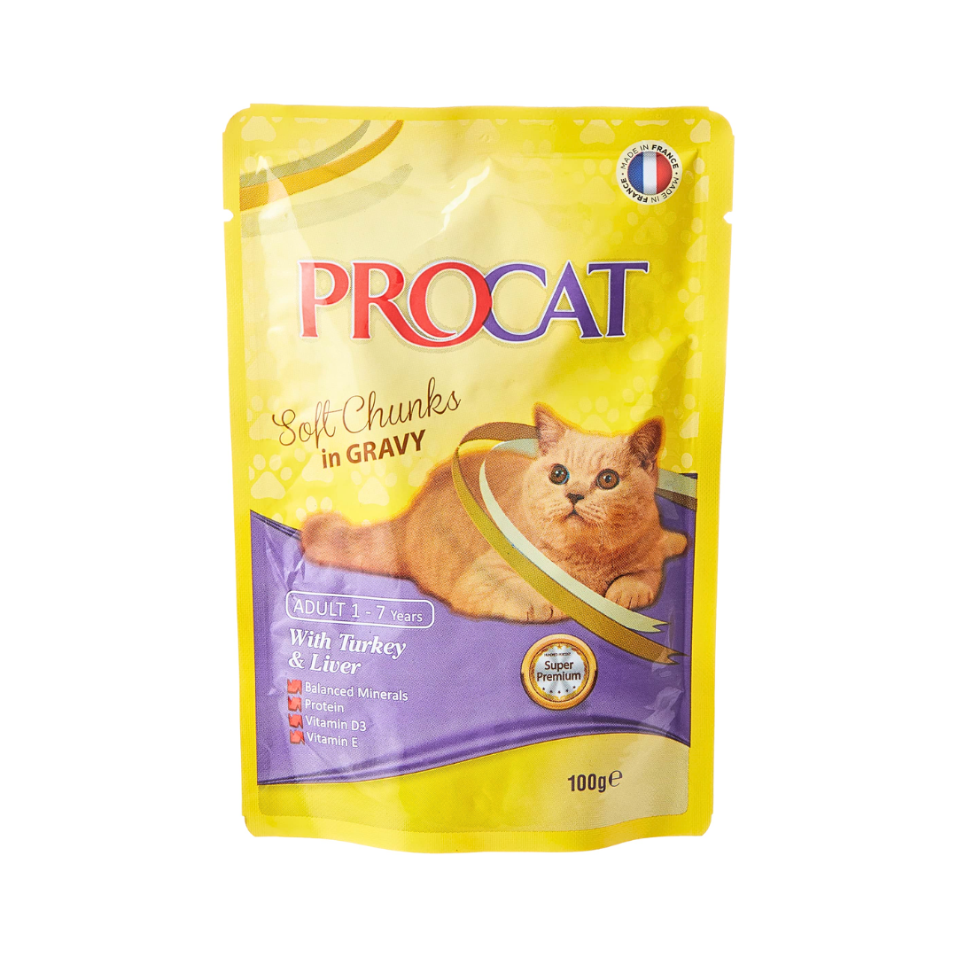 templet 1080 - 2026-06-20T145544.140 PROCAT STERILISED TURKEY & LIVER IN GRAVY 100G - Image 1