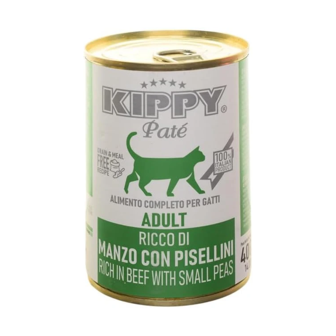 templet 1080 - 2026-06-21T154056.770 KIPPY CAT BEEF WITH SMALL PEAS 400G - Image 1