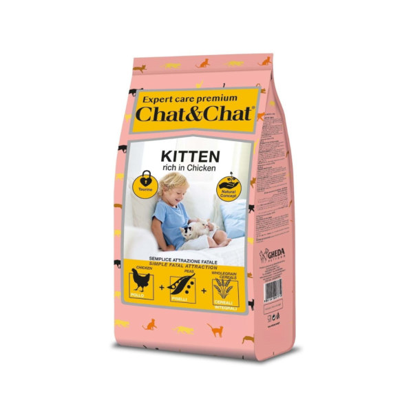 CHAT & CHAT KITTEN RICH IN CHICKEN 900G