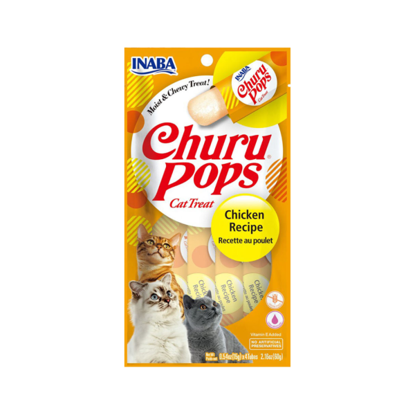 CHURU POPS CHICKEN 4STICKS