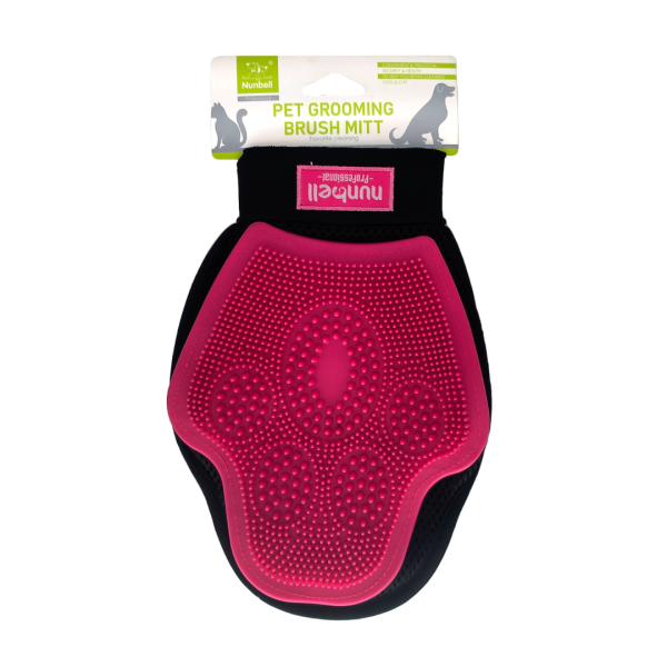 NUNBELL PET GROOMING BRUSH MITT  NB-03