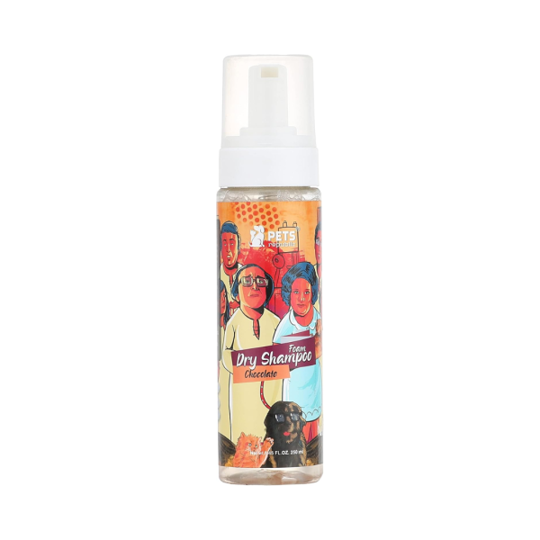 PETS REPUBLIC  Dry Foam Shampoo Chocolate scent 250ml