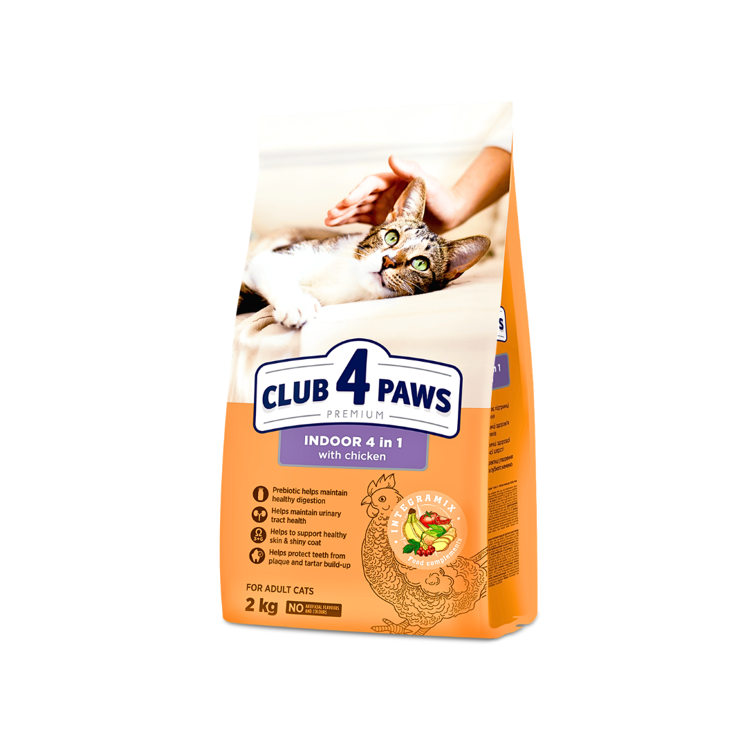 templet 1080 (28) CLUP 4 PAWS INDOOR WITH CHICKEN 14KG - Image 1