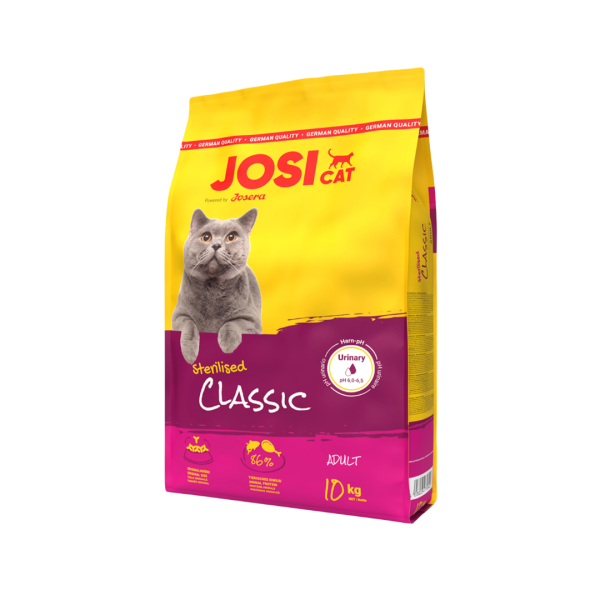 JOSI CAT STERILISED CLASSIC 10 KG