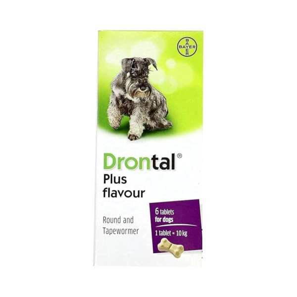 DRONTAL PLUS WORMS TABLET DOG
