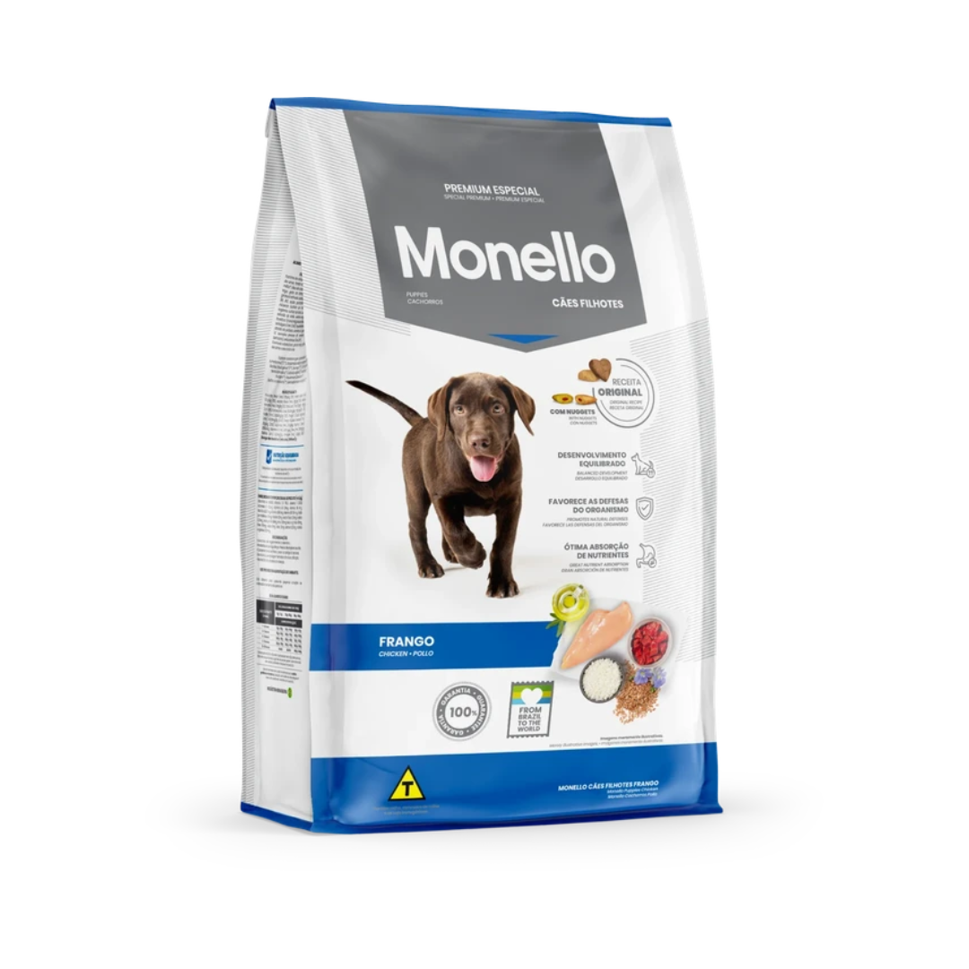 templet 1080 (52) MONELLO DOG PUPPES CHICKEN 1KG - Image 1