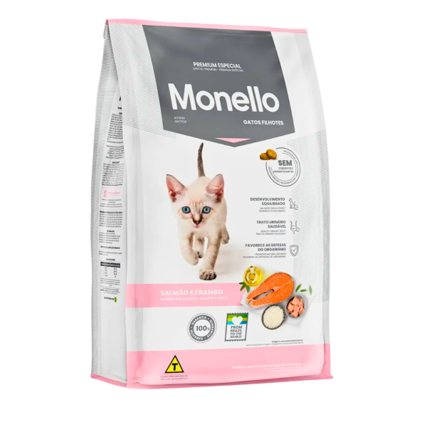 MONELLO KITTEN SALMON & CHICKEN 1KG