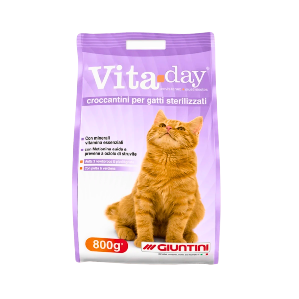 VITA DAY ADULT CAT STIRILLISED 800GM