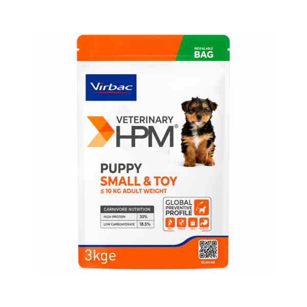 VIRBAC PUPPY SMALL & TOY 3KG