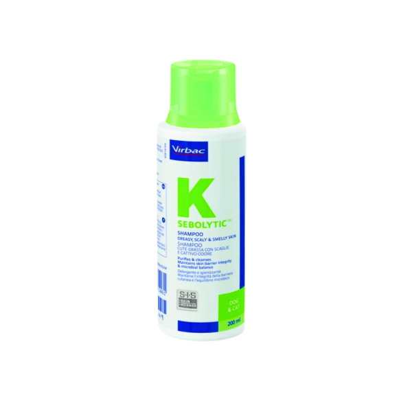 VIRBAC SEBOLYTIC SHAMPOO 250ML