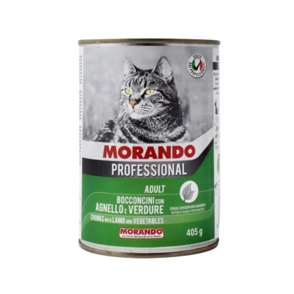 MORANDO PROFESSIONAL WITH LAMB AND VEGETABLES 400G